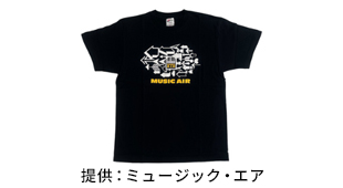 ミュージック・エア オリジナルTシャツ（Mサイズ）
