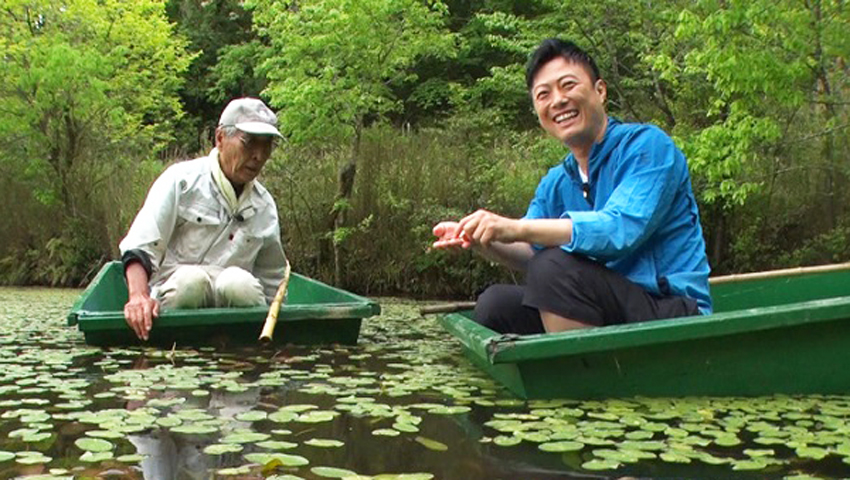 ため池と初夏の味覚　～兵庫県三田市～