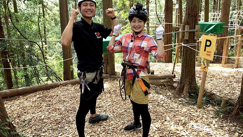 森で遊ぼう！　～奈良県北葛城郡王寺町～